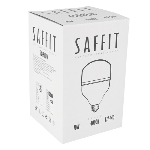 Лампа светодиодная SAFFIT SBHP1070 E27-E40 70W 230V 4000K Лампа светодиодная SAFFIT SBHP1070 E27-E40 70W 230V 4000K