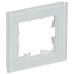 BRITE Рамка 1-местная РУ-1-2-Бр стекло белый матовый IEK BRITE Рамка 1-местная РУ-1-2-Бр стекло белый матовый IEK