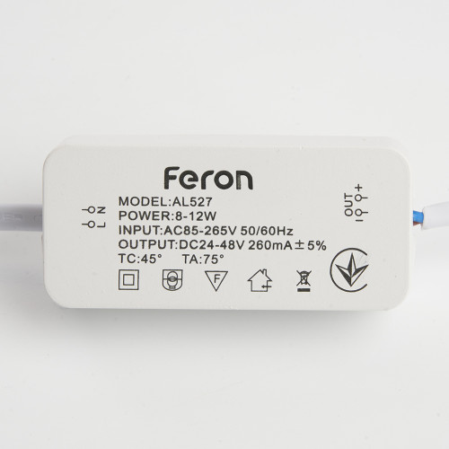 Светодиодный светильник Feron AL1527 встраиваемый 9W 4500K белый Светодиодный светильник Feron AL1527 встраиваемый 9W 4500K белый