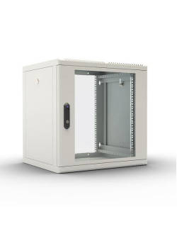 Шкаф коммутационный ЦМО (ШРН-М-12.500.1) настенный 12U 600x456мм пер.дв.металл 130кг серый 456мм 20.9кг 180град. 610мм