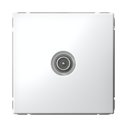ARTGALLERY TV РОЗЕТКА оконечная 1DB, механизм, БЕЛЫЙ