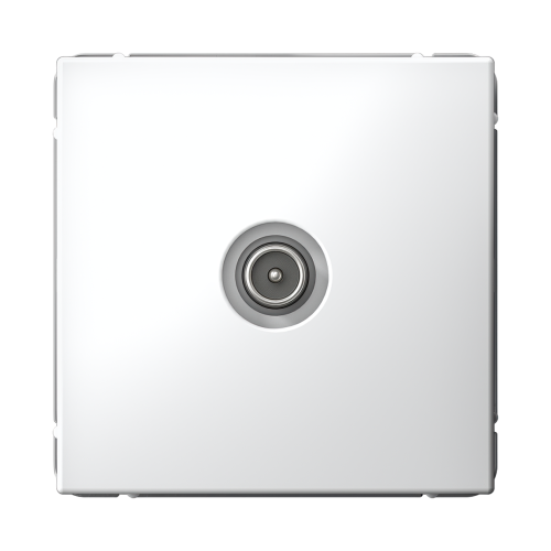 ARTGALLERY TV РОЗЕТКА оконечная 1DB, механизм, БЕЛЫЙ