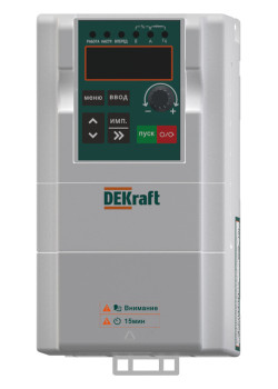 ПЧ DEKV060-1.5кВт 3 фазы 380В с торм.
