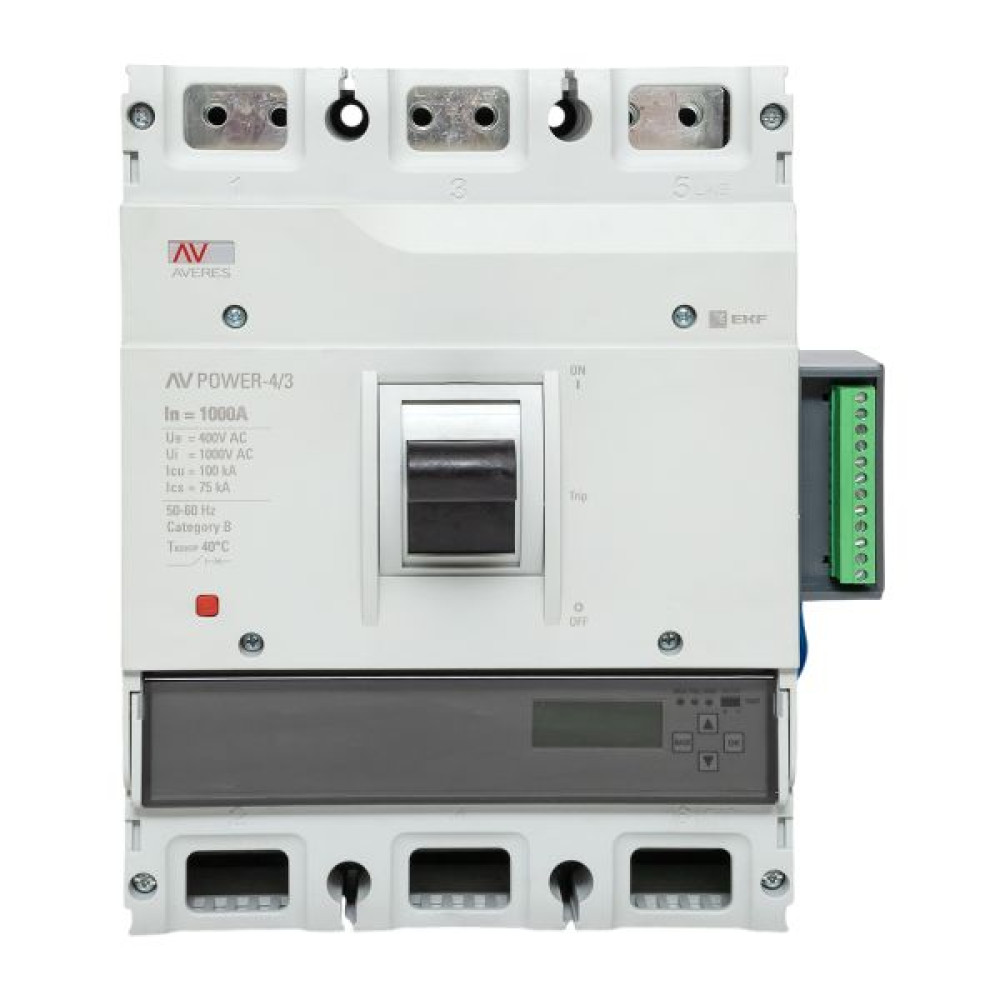 AV-POWER-4/3 1000А 100кА ETU6.2 EKF