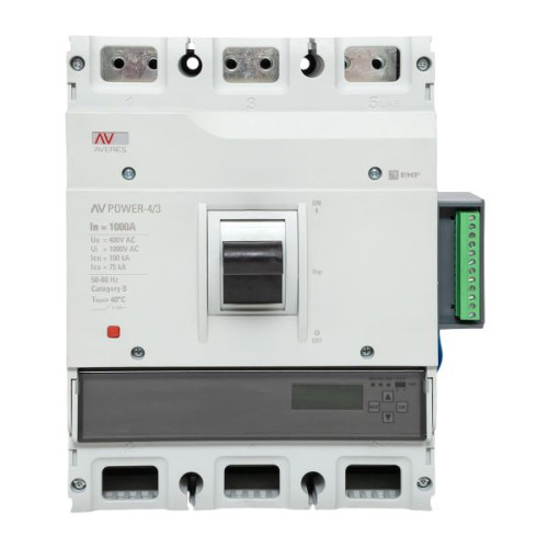 AV-POWER-4/3 1000А 100кА ETU6.2 EKF