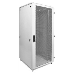 Шкаф серверный ЦМО (ШТК-М-42.8.10-4ААА) напольный 42U 800x1000мм пер.дв.перфор. задн.дв.перфор. 2 бок.пан. направл.под закл.гайки 550кг серый 855мм 134.3кг 180град. 2030мм IP20
