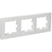 BRITE Рамка 3-местная РУ-3-Бр белый рифленый IEK BRITE Рамка 3-местная РУ-3-Бр белый рифленый IEK