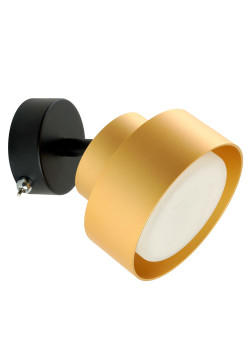 Светильник настенный HL3670 AURA 12W, 230V, GX53, золото