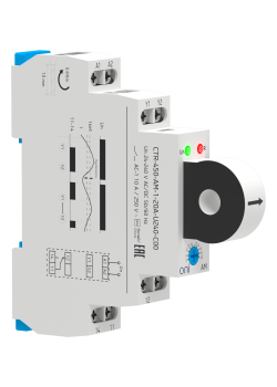 Реле контроля тока AM 2А-20А 1 контакт 24-240В AC/24В DC ONI