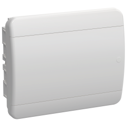 TEKFOR Корпус пластиковый ЩРВ-П-12 IP41 белая дверь IEK