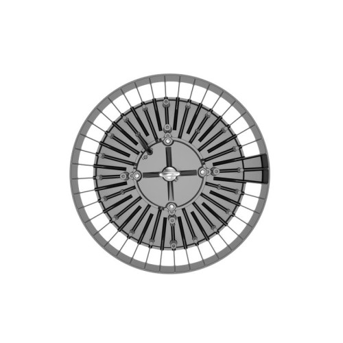 Светильник ДСП IB 11 S 200W W 840 BK LED Highbay 353х353х117мм 200Вт 4000К IP65 подвес черн. 16091123173