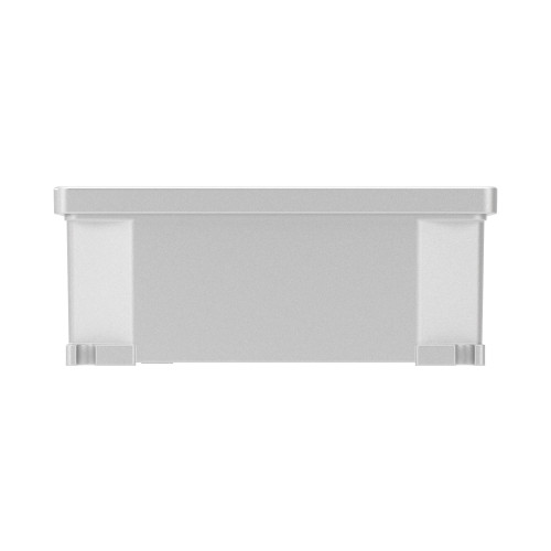 Коробка ответвительная алюминиевая окрашенная, IP66/IP67, RAL9006, 128х103х55мм