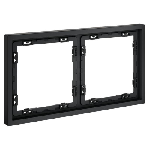 Рамка 2-м S70 пластик. графит Voltum VLS100207 Рамка 2-м S70 пластик. графит Voltum VLS100207