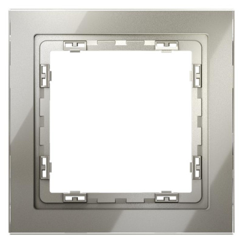 Рамка 1-м S70 стеклян. шелк Voltum VLS110104 Рамка 1-м S70 стеклян. шелк Voltum VLS110104