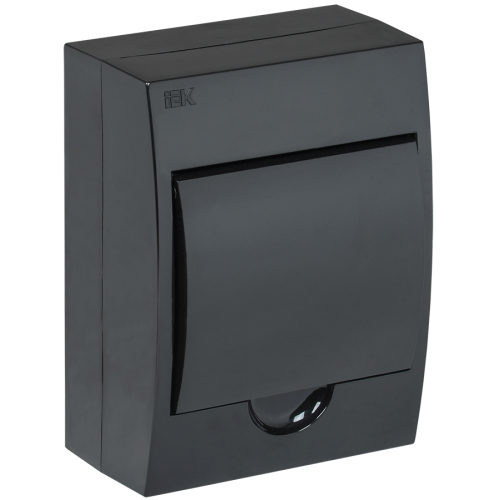 KREPTA 3 Корпус пластиковый ЩРН-П-6 IP41 черный IEK