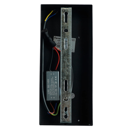 Светильник уличный светодиодный Feron DH2201 Катар 5W, 90*43*210мм, 3000К, черный (на стену вверх)