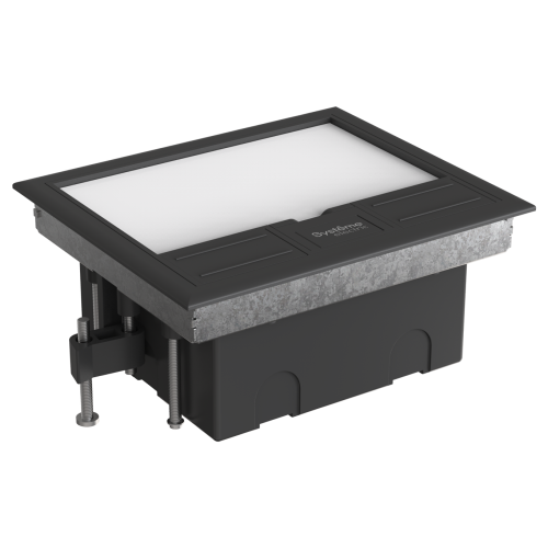 MultiDesk Люк на 8 модулей IP40 для фальшпола с монтажной коробкой, тип MDK10 MultiDesk Люк на 8 модулей IP40 для фальшпола с монтажной коробкой, тип MDK10