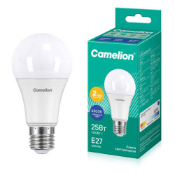 Лампа светодиодная LED25-A65/865/E27 25Вт 220В Camelion 13573
