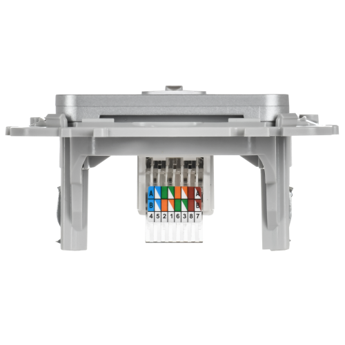 FLITE Розетка компьютерная RJ45 категория 5Е UTP РК5е-1-0-ФлА алюминий IEK