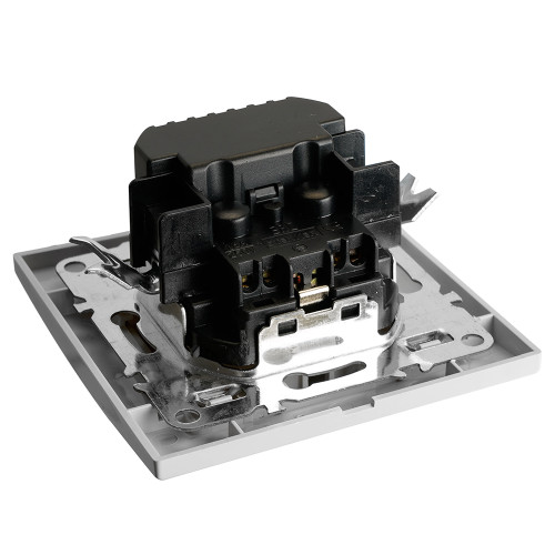 Розетка 1-местная STEKKER, PST16-9016-01, 250В, 2.1А с USB+ type C, серия Эрна, белый Розетка 1-местная STEKKER, PST16-9016-01, 250В, 2.1А с USB+ type C, серия Эрна, белый