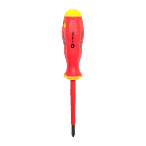 Отвертка Professional PH-FL1x80 мм VDE 1000В EKF Отвертка Professional PH-FL1x80 мм VDE 1000В EKF