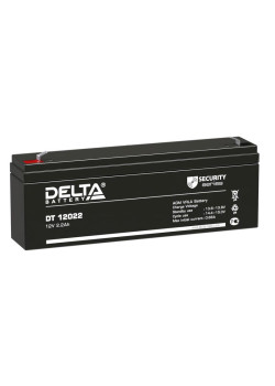 Аккумулятор ОПС 12В 2.2А.ч Delta DT 12022