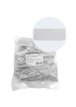 Торцевая заглушка для ЗНИ LD574 4 мм² (JXB PT 4), серый LD583-1-40