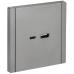 FORTE&PIANO Розетка USB A+C 18Вт FP551 сталь IEK FORTE&PIANO Розетка USB A+C 18Вт FP551 сталь IEK