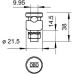 Соединитель Rd 8-10мм с напорной ванной 5001 N-FT OBO 5304164 Соединитель Rd 8-10мм с напорной ванной 5001 N-FT OBO 5304164