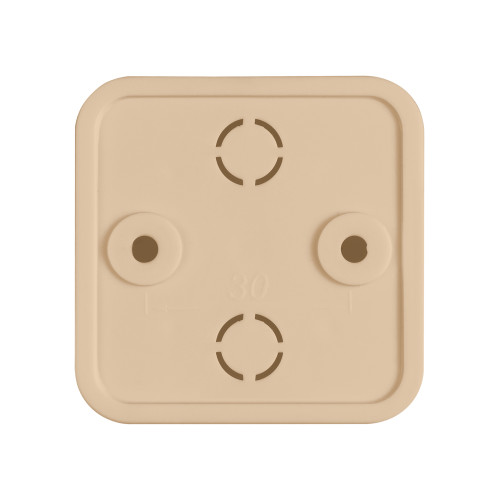 Коробка распаячная КР 50х50х20 ОП сосна, с клем. колодкой, IP40, инд. штрихкод TDM
