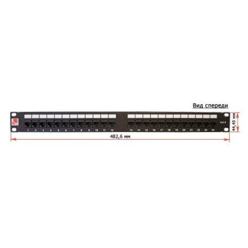LANMASTER TWT-PP24UTP/6