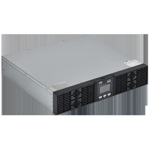 Источник бесперебойного питания/ Источник бесперебойного питания Online Rackmount 3000 ВА/3000 Вт, однофазный с LCD дисплеем 96VDC без АКБ 2U с рег. з/у