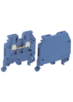 Зажим наборный ЗНИ-2,5мм2 (JXB24А) синий IEK