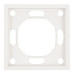Рамка STEKKER, PFR00-5001-01 1-местная, серия Эмили, белый фарфор, soft touch