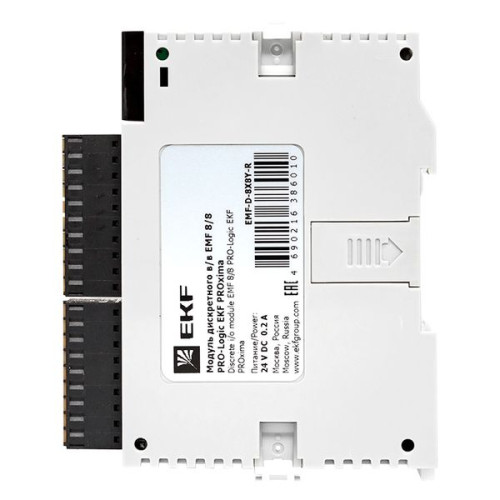 Модуль дискретного в/в EMF 8/8 PRO-Logic EKF Модуль дискретного в/в EMF 8/8 PRO-Logic EKF