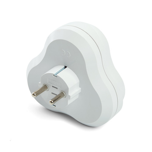 Разветвитель сетевой 3-местный с/з STEKKER ADP16-23-21, 250V, 16A, ABS пластик, белый Разветвитель сетевой 3-местный с/з STEKKER ADP16-23-21, 250V, 16A, ABS пластик, белый