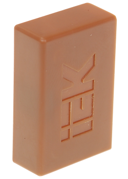 ELECOR Заглушка КМЗ 40х25 дуб (4шт/компл) IEK