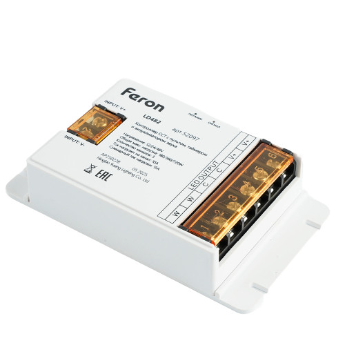 LD482 Контроллер CCT с пультом, таймером и визуализатором звука 12-24-48V LD482 Контроллер CCT с пультом, таймером и визуализатором звука 12-24-48V