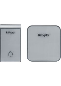 Звонок электрический NDB-D-AC06-1V1-WН NAVIGATOR 80509