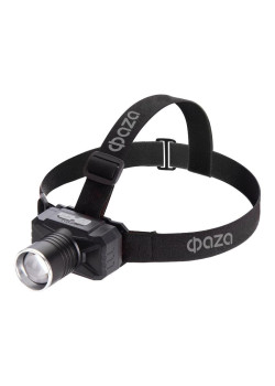 Фонарь аккумуляторный налобный ФАZА AccuFH2 -L10WZ 10Вт 5500-6500К (ZOOM 4режима) IP42 ФАZА 5061545