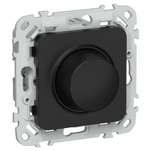 FLITE Светорегулятор проходной TRIAC 550Вт СС26-5-12-ФлЧ черный IEK
