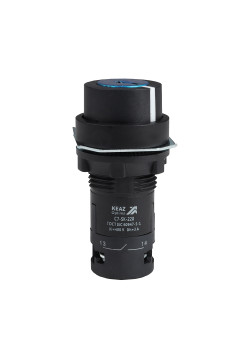 Переключатель 2 положения OptiSignal Compact D22 C7-SK-220 черный с ключом 2НО XB7NG23