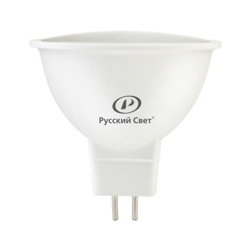 Лампа светодиодная RS LED GU5.3 5W 12V 5Вт рефлектор 4000К GU5.3 500лм 12В Ra90 20011345141