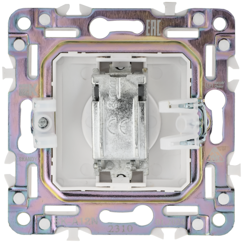 SKANDY Розетка TV оконечная SK-A12N металл никель IEK SKANDY Розетка TV оконечная SK-A12N металл никель IEK