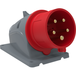 MAGNUM Вилка стационарная ССИ-525 32А-6ч/200/346-240/415В 3P+PE+N IP44 IEK