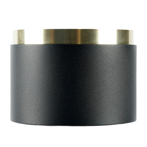 Светильник потолочный Feron Barrel DUET HL459 12W, 230V,GX53, черный + золото IP20