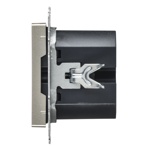 BRITE Розетка USB A+C 45Вт высокоскоростная зарядка РЮ11-2-БрШ шампань IEK BRITE Розетка USB A+C 45Вт высокоскоростная зарядка РЮ11-2-БрШ шампань IEK