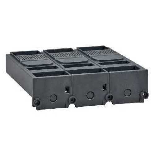 1 КОРОТКАЯ КЛЕММНАЯ ЗАГЛУШКА ДЛЯ 3P (NSX400/630) 1 КОРОТКАЯ КЛЕММНАЯ ЗАГЛУШКА ДЛЯ 3P (NSX400/630)