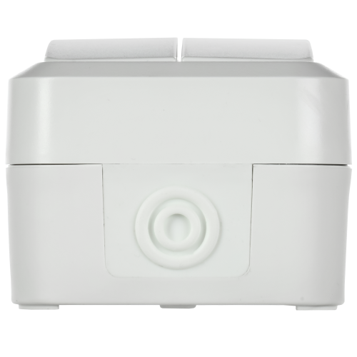 TORS Выключатель двухклавишный 10А IP55 TS305 белый IEK TORS Выключатель двухклавишный 10А IP55 TS305 белый IEK