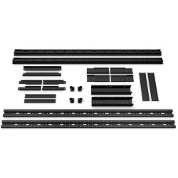 Стойка двухрамная Cabeus RA-47U-1000 RA-47U-1000-BK 47U 515ммx960мм 280кг черный